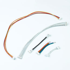 ชุดสายไฟทองแดงแบบกำหนดเอง ขั้วต่อรูปตัวยู 6.3 พร้อมขั้วต่อแบบสปริง ขั้วต่อสายไฟหลากหลายชนิด ขั้วต่อแบบกดเย็น ขั้วต่อพลาสติก PTFE - Product Image 2