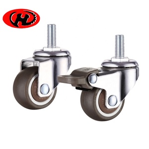 1 Zoll 1,25 Zoll 1,5 Zoll Kinderwagen Räder TPR Rad Mini TPE Rolle Baby Möbel Lenkrad - Product Image 3