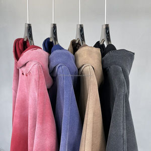 Sudaderas Extra Grandes de Alta Calidad, 100% Algodón, Unisex, 450 Gsm, Colores Surtidos, Estilo Vintage, Hombros Caídos, Desgastadas - Product Image 5