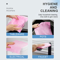 Rouleaux de chiffons de nettoyage réutilisables en coque de noix de coco OEM, emballage personnalisé, vente en gros, serviettes de cuisine absorbantes écologiques