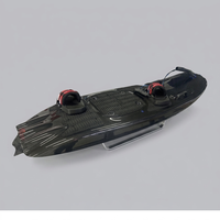 Planche de surf à jet d'eau en fibre de carbone de qualité professionnelle Jetfly IGEEK, 62 km/h avec moteur à essence de 3,2 L pour le surf à grande vitesse