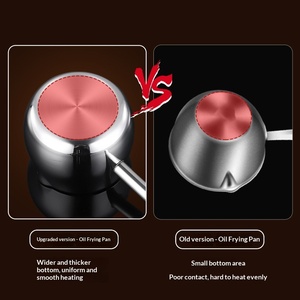 Olla Calentadora de Mantequilla de Acero Inoxidable 316 con Mango Largo, Resistente al Calor, Mini Cacerola <span class=keywords><strong>para</strong></span> Verter Aceite, Cuchara <span class=keywords><strong>para</strong></span> Salsas - Product Image 3