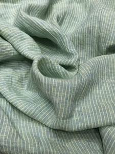 Thiết kế mới Hữu Cơ <span class=keywords><strong>linen</strong></span> sọc vải thân thiện với môi sợi nhuộm vải với mềm rửa <span class=keywords><strong>Linen</strong></span> - Product Image 5