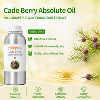 Huile absolue de baies de Cade 100% pure, extrait végétal nourrissant, parfum frais pour massage, aromathérapie et soins corporels