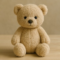 Peluche personnalisée super douce en forme de vache assise, écologique pour enfants