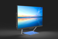 PC Todo en Uno al por Mayor de Fábrica con Cámara Integrada y Unidad Óptica DVD-RW Intel I5 I7 AIO de Escritorio para Oficina y Escuela