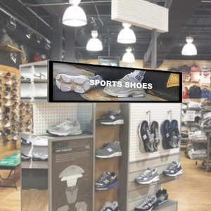 Kệ cạnh siêu mỏng màn hình quảng cáo <span class=keywords><strong>LCD</strong></span> hiển thị sân bay kỹ thuật số biển kỹ thuật số kéo dài thanh kỹ thuật số - Product Image 1