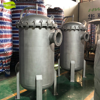 Boîtier de filtre à sac en acier inoxydable à prix d'usine, multi/mono sac, pour le traitement de l'eau
