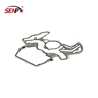غطاء سلسلة توقيت المحرك SENP 059 103 161 AJ مع حشية مانعة للتسرب مناسب لسيارات أودي Q7 وفولكس فاجن طوارق 3.0T ديزل 059103161AJ