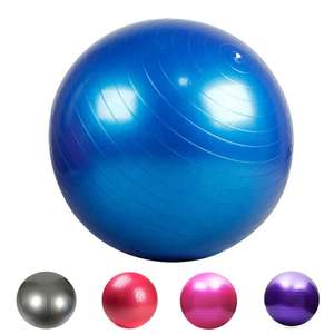 Bola de ioga anti-estouro para exercícios físicos, bola de ginástica com logotipo personalizado, bola de academia 45cm 55cm 65cm 75cm 85cm 95cm, ideal para exercícios físicos - Product Image 2