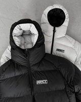 Vestes matelassées imperméables réversibles d'hiver en nylon à capuche de style streetwear fabriquées sur mesure