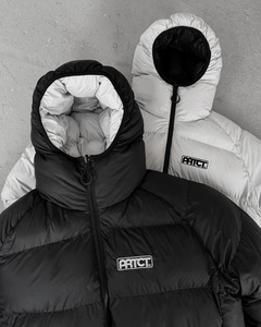 Giacche Puffer Reversibili Impermeabili Invernali da Esterno in Nylon con Cappuccio Streetwear Personalizzate dai Produttori - Product Image 2