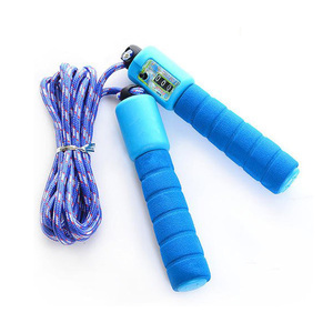 Hot bán 2024 thời trang màu đen PP + PVC + thép Rope Rope jump rope bán buôn màu đen trong nhà tập thể dục sản phẩm - Product Image 1