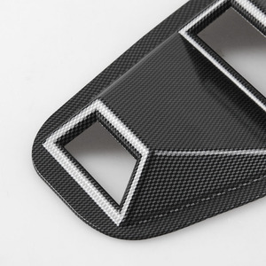 Panneau de ventilation latéral pour fenêtre Ford, noir ABS, prise d'air 470 mm, style Mustang - Product Image 3