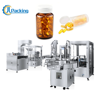 Machine de remplissage de gélules d'huile de poisson avec balance de comptage électronique, machine d'emballage automatique de capsules en flacon pour compléments alimentaires