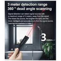 Stylo détecteur de caméra anti-espionnage WT18 pour hôtel, détecteur de signal sans fil infrarouge RF anti-espionnage, détecteur de signal GPS ultra-précis, détection sonore
