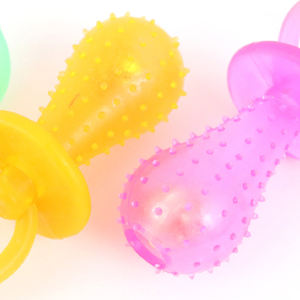 Palline per Cani in TPR 9,5x4,0cm Giocattoli da Masticare Interattivi Durevoli per Piccoli Animali Gioco e Addestramento Interno ed Esterno Confezionati in Sacchetto - Product Image 5