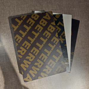 Ingénierie <span class=keywords><strong>Contreplaqué</strong></span> étanche Site de construction Planche de bois Planche de stratification Gabarit de stratification d'eau noire - Product Image 3