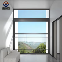 Ventana Corredera Vertical que Ahorra Espacio para Pasillo de Cocina