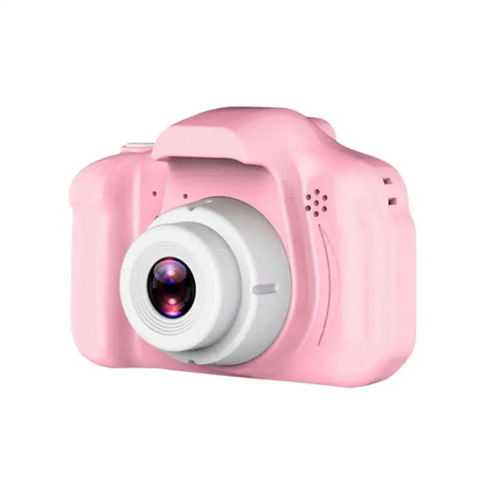 공장 직접 디지털 키즈 카메라 2 인치 hd 디지털 카메라 1080p 비디오 레코더 핑크 어린이 키즈 카메라 미니