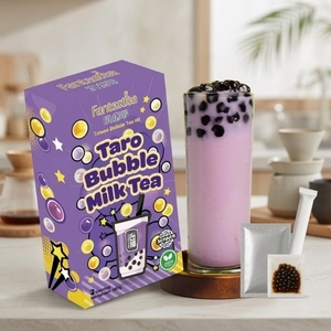 Kit de Té de Burbujas con Sabor a Taro, Caja de 150g, Hecho en Taiwán, Rápido y Conveniente - Product Image 1