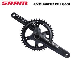 Pédalier SRAM <span class=keywords><strong>Apex</strong></span> 11 vitesses 172.5MM manivelle 40T plateau roue vélo de route pédalier d'équitation - Product Image 2