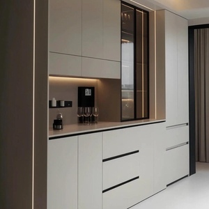 <span class=keywords><strong>Buffet</strong></span> de rangement haut de gamme en bois de style nordique moderne, éco-responsable, pour salon et mobilier de maison - Product Image 3