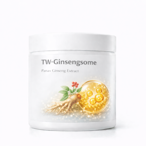 Extrait liquide de ginseng coréen liposomé TW Ginsengsome Premium pour matière première cosmétique, anti-âge et rajeunissement de la peau - Product Image 1