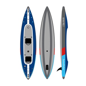 GEETONE-<span class=keywords><strong>Kayak</strong></span> inflable en forma de V, <span class=keywords><strong>Kayak</strong></span> de goma con forma de V, doble Tandem, <span class=keywords><strong>mejor</strong></span> puntada de caída, canoa de camuflaje, Gonflable - Product Image 5