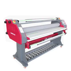 China Pneumatic High Speed 1600mm Hot Laminator 63 Inches Hot Laminating Machine für Vinyl Photo Plywood