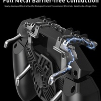 Manette de jeu mobile Memo DL88 avec déclencheur de jeu pour PUBG et Game for Peace, dotée d'une puce semi-conductrice
