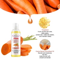 Huile pour le visage et le corps à la carotte biologique Disaar, soin de la peau, sérum éclaircissant et blanchissant, huile de massage à la carotte, huile hydratante pour le spa