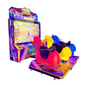 Simulador de Motocicleta Eléctrica de Lujo, Acrílico, para 3 Jugadores, 1750W, Máquina de Juego Arcade Operada con Monedas - Product Image 3