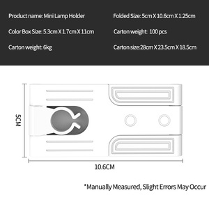 Lámpara UV/LED Mágica Plegable Multiángulo: Soporte Mini con Tecnología Mega-Clip. Llévalo a cualquier lugar, sujeta cualquier cosa, paga menos - Product Image 2