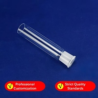 Tube en quartz fondu de haute pureté |   Plaques transparentes résistantes à la chaleur, 92% de transmission élevée, moulage, découpe/soudage, surface polie