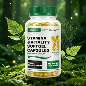 Gélules de 800mg de Horny Goat Weed pour l'endurance et la vitalité (90 pièces) – Complément pour soutenir l'endurance physique et maintenir la vitalité quotidienne - Product Image 4