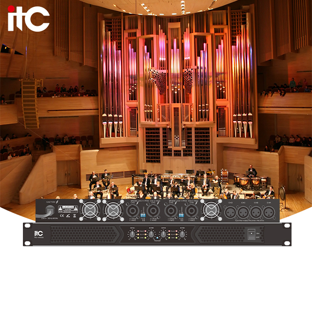 4 Channel Class D Stereo Amplifier Board for Pro Audio-High Efficiency Professional Use