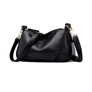 Bolsos de Mano de Cuero PU de Marca al por Mayor para Mujer, Bolsos de Hombro de Diseño de Moda para Dama - Product Image 1