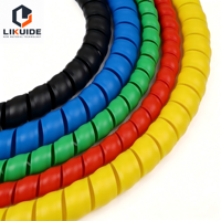 Gaine spirale en PP pour la gestion des câbles des instruments de laboratoire et des équipements de test