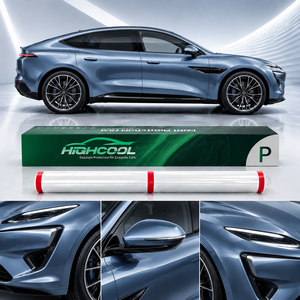 HIGHCOOL Rouleau de film de protection de peinture transparente PPF 1,52*15m en TPU pour services professionnels de covering et de detailing automobile - Product Image 1