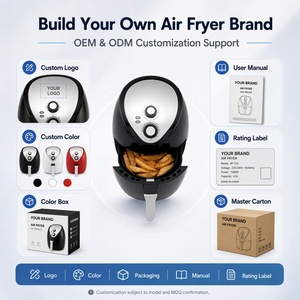 <span class=keywords><strong>Freidora</strong></span> de <span class=keywords><strong>Aire</strong></span> Digital de Gran Capacidad, Horno Eléctrico Sin Aceite con Accesorios para Pollo, Papas Fritas y <span class=keywords><strong>Donuts</strong></span> KA02002 - Product Image 3