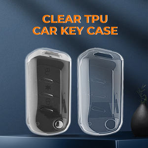 El diseño Nea de alta calidad al por mayor instala fácilmente la cubierta transparente de la llave del coche Tpu para <span class=keywords><strong>Mahindra</strong></span> <span class=keywords><strong>KUV100</strong></span> XUV300 XUV500 - Product Image 4