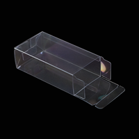 Boîte d'emballage en plastique transparente, boîte cadeau en PVC, boîte transparente