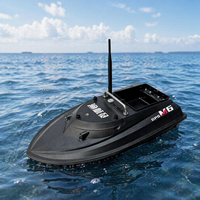 Nouveau bateau à appâts électrique multifonctionnel avec GPS, télécommande 600m, capacité de charge de 2kg, batterie 24000mAh pour la pêche