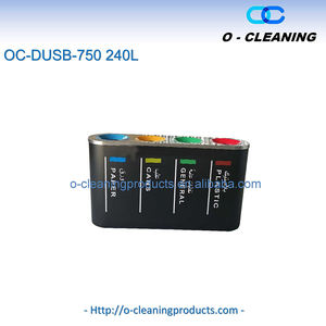 O-Cleaning Home Indoor <span class=keywords><strong>4</strong></span> <span class=keywords><strong>compartimentos</strong></span> de acero inoxidable clasificado <span class=keywords><strong>cubo</strong></span> de <span class=keywords><strong>basura</strong></span> de cocina <span class=keywords><strong>cubo</strong></span> de <span class=keywords><strong>basura</strong></span> de reciclaje con <span class=keywords><strong>cubo</strong></span> extraíble - Product Image 2