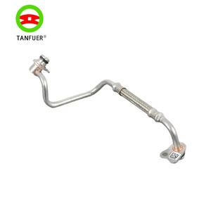 ท่อไอเสียรถยนต์เทอร์โบชาร์จเจอร์11428626652<span class=keywords><strong>รถ</strong></span>ยนต์ tanfuer สีดำท่อทางเข้าน้ำมันสำหรับ BMW F15 F25 F30 E84 - Product Image 1