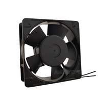 Ventilateur d'extraction industriel haute puissance AC15050 150x150x50mm 220V avec cadre en aluminium, support ODM OEM