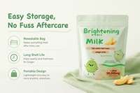 Poudre de collagène et de peptides marins au goût melon 180g OEM pour l'éclat de la peau, le soutien énergétique, la santé immunitaire et digestive