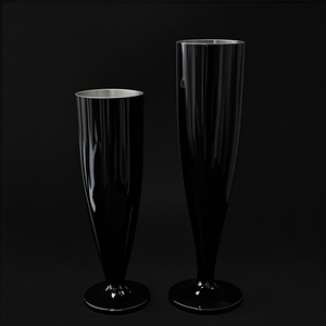 Jarrón alto hecho a mano 028, ligero, personalizado, paisaje público, fiesta, boda, eventos, decoración, jardín al aire libre, maceta de flores de arte Interior - Product Image 2