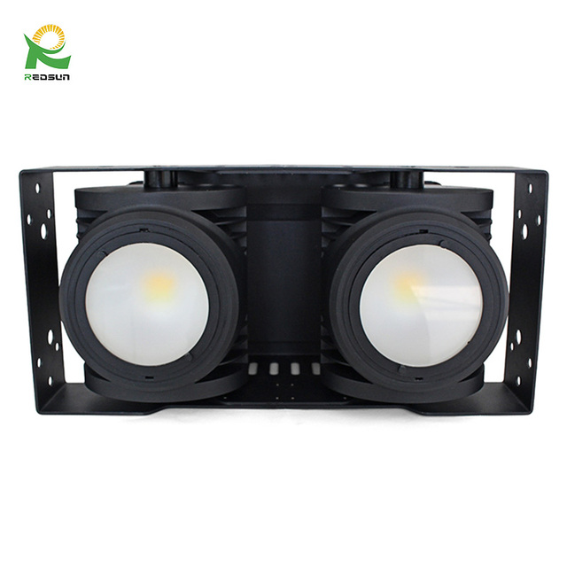 Redsun IP65 Two Eyes Blinder 2*100w COB for Stage Light Outdoor 2 Eyes Blinder